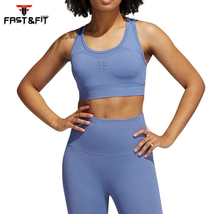 สินค้าใหม่คุณภาพสูงกีฬาการฝึกอบรม Bra ฟิตเนสกีฬาสวมใส่พิมพ์โลโก้ที่กําหนดเองผู้หญิงกีฬา Bra - Product Image 2