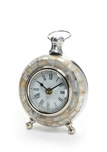 Best Selling <b>Unique</b> Nautical Table <b>Clock</b> Carved Handmade Metal Brass with Black Finishing Regular Design Wholesale Sale - Product Image 5