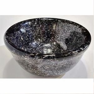 Bol sur pied en résine Différentes couleurs Bol en bois et résine en ligne au meilleur prix Taille du produit personnalisé Fabriqué en Inde - Product Image 6