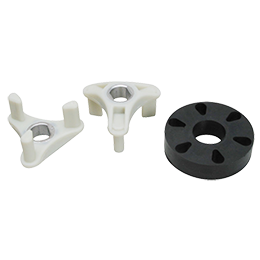 XPARTCO 285753A Electric Motor Coupler 2 Pack Washer for Washing Machine and Dryer Rubber Cloth and Plastic Material - Product Image 6