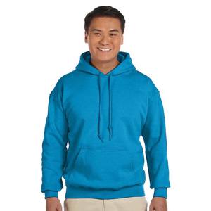 Sudadera con capucha de mezcla pesada con estampado DTG personalizado para hombre, sudadera lisa con capucha - Product Image 1