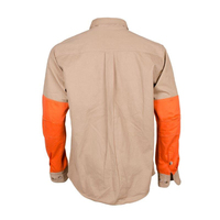 Camisa de Franela de Alta Calidad para Hombre, Tejida, Transpirable, de Verano, con Botones, 100% Algodón, Manga Larga
