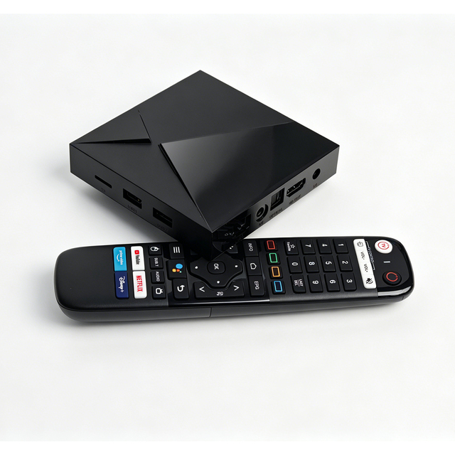 2026 Q11 Smart TV Box Android 14 S905X4 4GB 32GB 1000M AV1 8K HD 2.4GHz/5GHz Dual Wifi USB3.0 Set Top Box Media Player OEM OTT