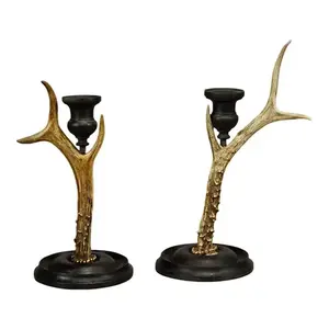 Nouveau Candelabre Métallique Doré de Luxe, Support de Bougies Unique et Résistant à la Chaleur pour Décoration Intérieure – Vente Flash - Product Image 4