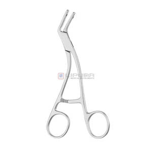 Adson 15cm Autoclavable Antideslizante Hueso Guía de perforación Instrumento quirúrgico de acero inoxidable Manual Fórceps ortopédicos MOL Seguridad - Product Image 1
