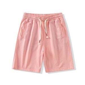 Shorts de sport pour hommes fabriqués au Pakistan, écologiques, respirants, à séchage rapide, en coton biologique, coupe classique, en molleton - Product Image 4