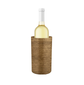 Design Wood <b>Wine</b> Chiller Luxury Glacette Ice Bucket <b>Wine</b> <b>Holder</b> Accessories with Steel Handle - Product Image 6