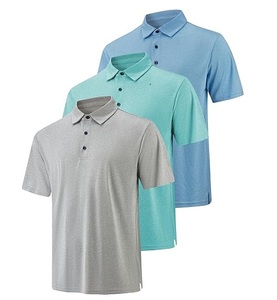 Séchage rapide vente chaude polos t-shirts de haute qualité respirant hommes polos t-shirts sur mesure conception demi-manches chemises - Product Image 1