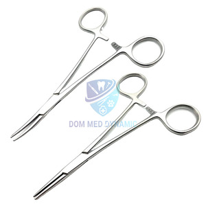 Pinzas Kelly Premium, Instrumentos Quirúrgicos Manuales de Acero Inoxidable, Curvas y Rectas, Certificación CE Clase II - Product Image 3