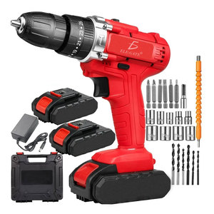 Potente Kit Avvitatore a Impulsi Multifunzione Senza Fili con Batteria 20/21V e Cricchetto Brushless per Lavori Fai-da-te - Product Image 1
