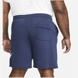 Shorts décontractés pour hommes grande taille avec logo personnalisé, taille haute élastique, 100 % coton, respirants, séchage rapide, pour le fitness et l'entraînement - Product Image 6