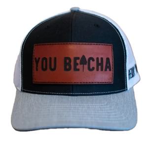 Casquette Trucker en Maille Noire, Grise et Blanche, 6 Panneaux, Visière Plate Haute, Fermeture Snapback, Polyester/Coton, Unisexe, Style Hip Hop Décontracté pour l'Extérieur - Product Image 1