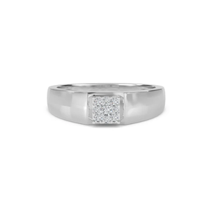 Timeless Cluster Solitaire Diamond <b>Ring</b> <b>for</b> <b>Men</b> Elegant Design Perfect <b>for</b> Gifting Daily Wear and Sophisticated Fashion - Product Image 1