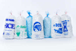 Bolsas de hielo Hanpak Bolsas con cremallera impresas en huecograbado Soluciones de almacenamiento de hielo reciclables MOQ de 1 tonelada para todas las ocasiones Precio de fábrica ODM - Product Image 5