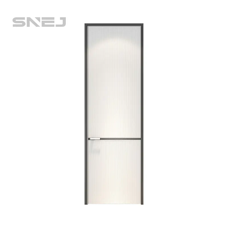 Pintu kamar tidur Interior desain pintu kayu Modern pintu kustom kualitas bagus