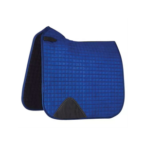 Tapis de selle de dressage de cheval de style anglais fait à la main en coton doux confortable et respirant avec doublure en tissu - Product Image 3