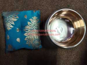 ชามทองเหลืองสำหรับร้องเพลงงานหัตถกรรมที่สวยงามของตกแต่งงานหัตถกรรมโลหะ - Product Image 2