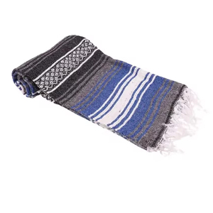 Multi-Purpose <b>Dark</b> <b>Blue</b> Falsa Blanket Stylish and Comfortable <b>Throw</b> for Indoor & Outdoor Use - Product Image 2