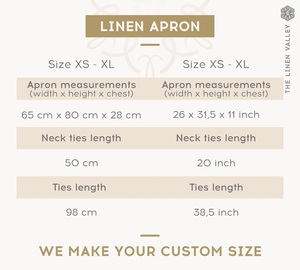 Adjustable Full Linen Bib <b>Apron</b> for Women Handmade Gift with Pockets for Cooking Enthusiast Available in Various Colors - Product Image 6