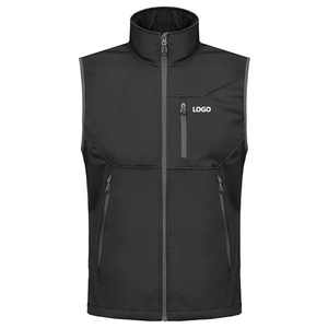 Respirant usine Street Wear à la mode Softshell gilet taille régulière bonne qualité prix raisonnable Bomber Softshell gilet - Product Image 1