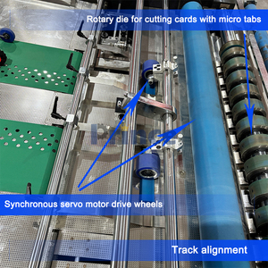 Máquina punzonadora de esquinas de corte de cartas de juego, puente de cartas de juego comercial, máquina cortadora de cartas de póquer Tarot - Product Image 3