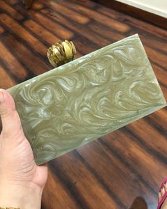 Resin Clutch Hand Bag Eco-friendly Handmade Summer Fashion Customizable Color & Decoration Daily Evening Use - Product Image 3