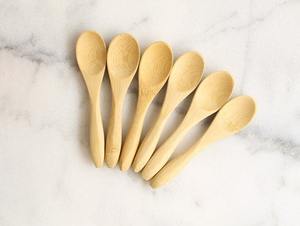 Cucharas de Madera de 9 Pulgadas para Sopa, para Comer, Mezclar y Remover, con Mango Largo, Estilo Japonés, Utensilios de Cocina Duraderos y Ecológicos - Product Image 5
