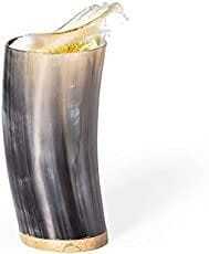 Verre en corne de Viking avec logo personnalisé artisanat naturel en gros disponible pour les commandes personnalisées - Product Image 2