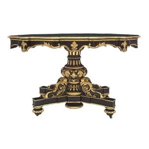 Table de salle à manger de l'époque victorienne en bois et or - Product Image 1