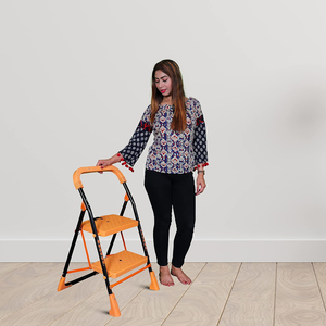 Parasnath บันไดโลหะผสมอุตสาหกรรม kohinoor 2ขั้นตอนพับได้บันไดกันลื่นสำหรับงานหนักขั้นตอนรับน้ำหนักได้150กก. สำหรับบ้าน - Product Image 2