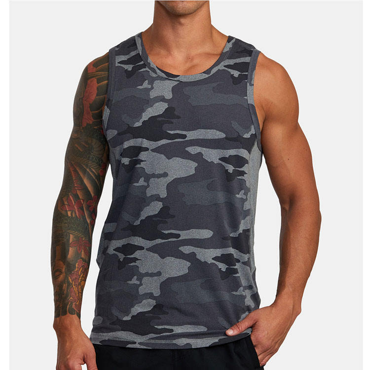 Hot Sale Men Tank Tops Gym Workout Clothing Factory Direct Wholesale Supply Export Quality Sleeveless Sports Vest