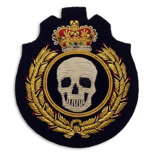 Haute Qualité Personnalisable Mode Patch Badges Nouveau Design Bullion Fil Broches Bas Prix En Cuir Brodé Tissu En Gros - Product Image 4