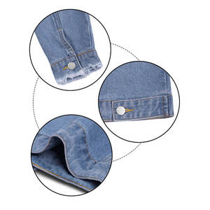 Veste en jean côtelé de haute qualité légère 100% coton pour hommes, veste en jean personnalisée de la meilleure conception pour hommes - Product Image 6