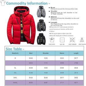 Meilleurs hommes doudounes et manteaux chauffants zippés surdimensionnés hiver velours épaissi à manches longues coton rembourré vêtements d'extérieur de couleur unie - Product Image 6
