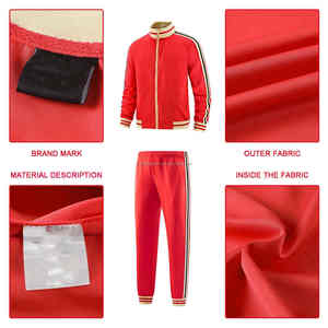 Venta al por mayor de ropa de calle deportiva informal de lana con cremallera para mujer de talla grande para mujer ropa activa chándal para mujer - Product Image 5