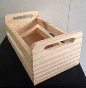 กล่องไม้แบบเลื่อนได้กล่องไม้สำเร็จรูปทำจากไม้แบบดั้งเดิมกล่องของขวัญทำจากไม้ - Product Image 3