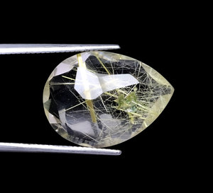 พลอยเจียระไนเป็นพลอยทับทิมสีทองขัดเงาสีทองเจียระไนแบบลูกแพร์ตัดหินธรรมชาติที่น่าตื่นตาตื่นใจในราคาและปริมาณขายส่ง - Product Image 5