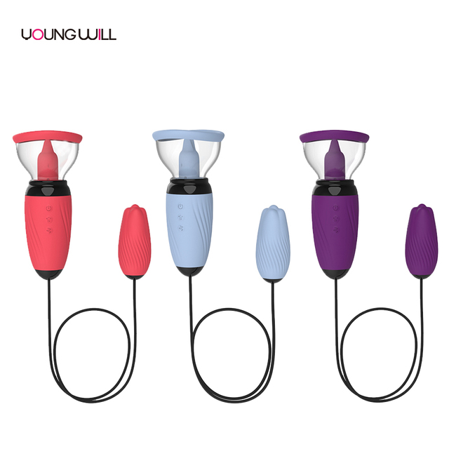 Mini Female Masturbation Breast Massager Multi-Frequency Vacuum Sucker Vibrators with Jumping Feature