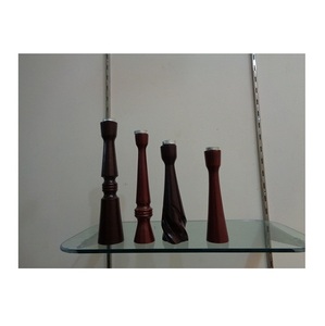เชิงเทียนเสาโลหะสำหรับตกแต่งบ้าน,เชิงเทียนสไตล์วินเทจ - Product Image 1