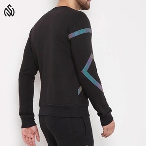 Sudadera de alta calidad para hombre, sudadera Premium ligera de tela lisa de algodón 100% - Product Image 3