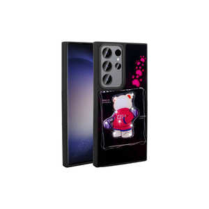 Coque en silicone gaufrée lumineuse au design de personnage emblématique pour Samsung Galaxy S23 Ultra, coque souple antichoc pour A53 7 Plus Styles - Product Image 1