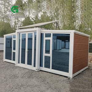 Casa Contenedor Móvil de Lujo Prefabricada de 20 Pies, Expandible, con Dos Dormitorios, Estructura de Acero Prefabricada, Portátil - Product Image 3