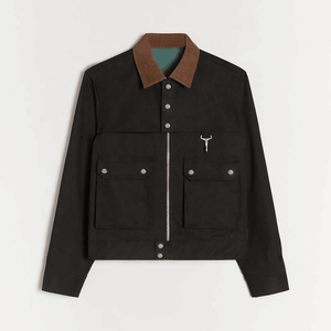 Veste de travail en toile épaisse respirante de meilleure qualité Veste en toile grande taille pour hommes - Product Image 4