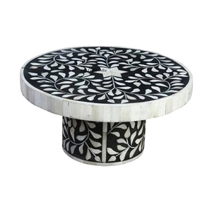 Soporte para pasteles de alta calidad, decoración de postre de mármol blanco chapado único para fiestas de boda, venta al por mayor, precio barato, venta al por mayor - Product Image 4