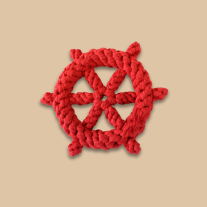 Lucky Red Eco-Friendly <b>Interactive</b> Dog <b>Toy</b> Classic Modern Luxury Red Wheel Ball Simple Fashion <b>Pet</b> <b>Toys</b> <b>for</b> Cats Carton Packed - Product Image 2