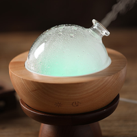 Diffuseur d'arômes ultrasonique à brume fraîche en bois, fabricant professionnel OEM, produits naturels pour la maison