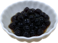 Pinshan Taiwan Merk Bruine Chocolade Smaak Popping Boba Knalballetjes Tapioca Parels 3,2kg 4 Bakjes/Karton 12 Maanden Houdbaarheid Bubble Tea