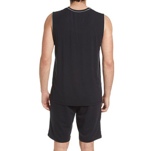 Débardeurs pour hommes en tricot respirant sur mesure, personnalisables, séchage rapide, style streetwear décontracté, style urbain, vente en gros - Product Image 4