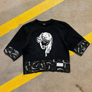 เสื้อยืดผู้ชายผ้าคอตตอน 100% หนานุ่ม ระบายอากาศดี ป้องกันรังสียูวี แห้งเร็ว ทรงปกติ ผลิตตามสั่งจากโรงงาน - Product Image 3