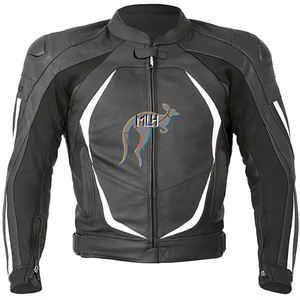 Blousons de course en cuir pour motos, qualité supérieure, cuir de kangourou et de vache, toutes tailles, fabriqués au Pakistan, vêtements de moto perforés - Product Image 3